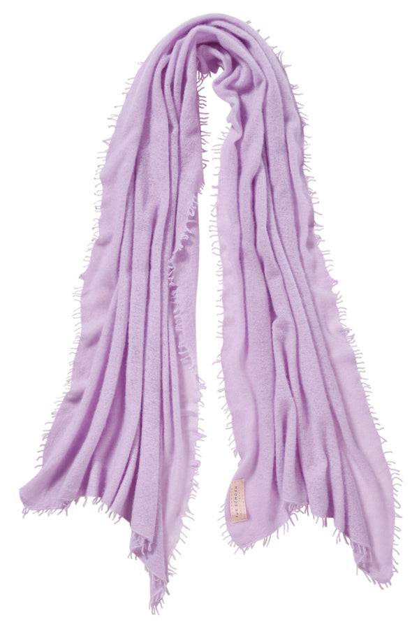 Pur Schoen Schal Flieder