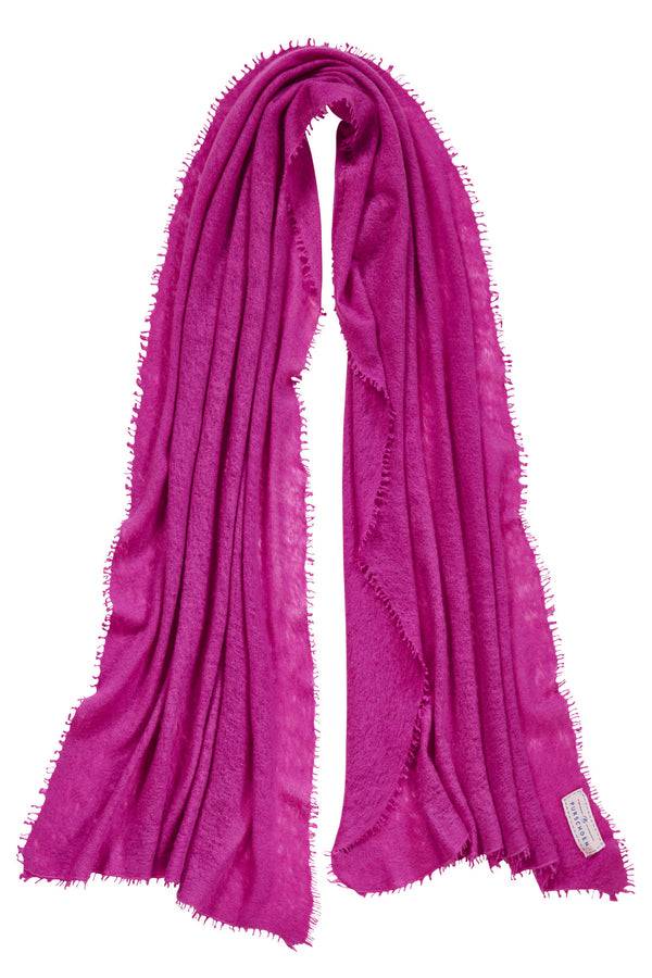 Pur Schoen Schal Fuchsia