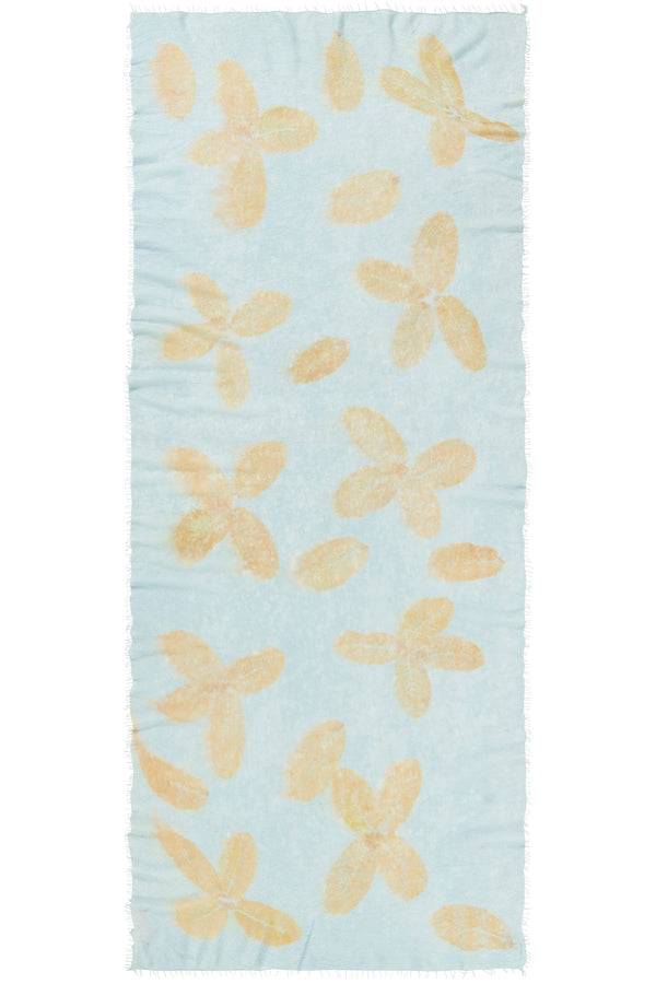 Pur Schoen Schal Garden Of Nepal Bleu