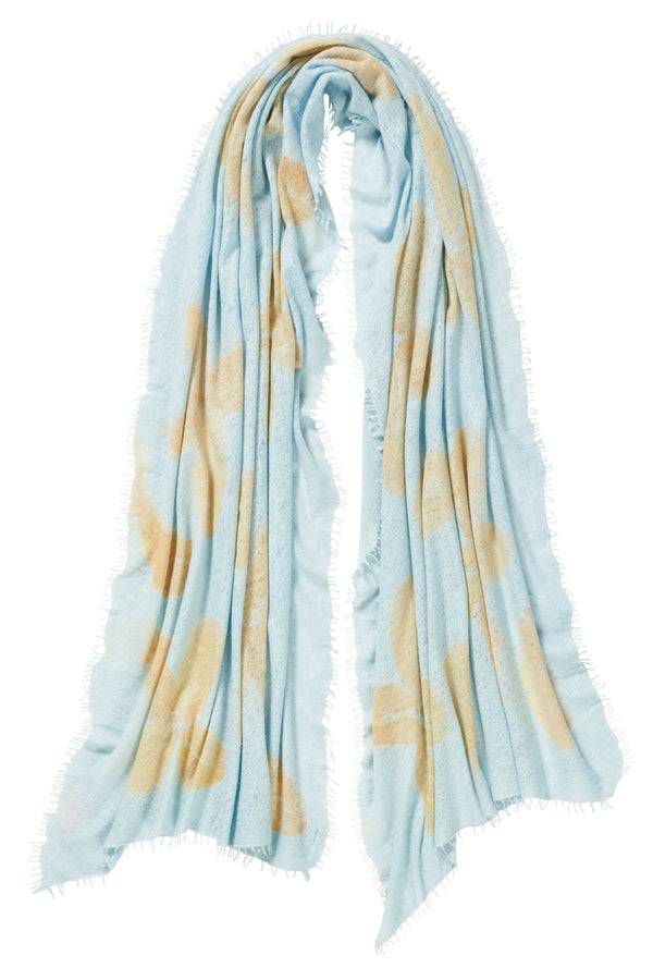 Pur Schoen Schal Garden Of Nepal Bleu