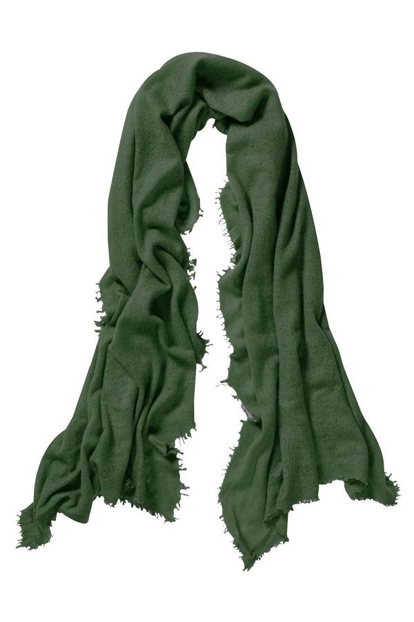 Pur Schoen Schal Green Dark