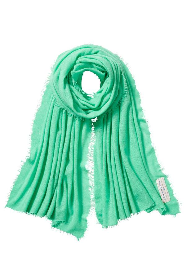 Pur Schoen Schal Green Ice