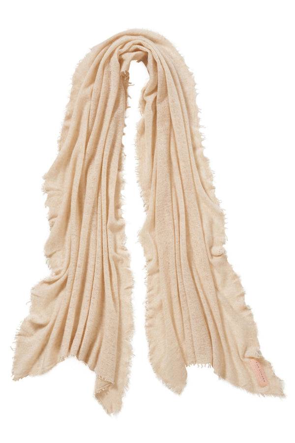 Pur Schoen Schal Hell Beige