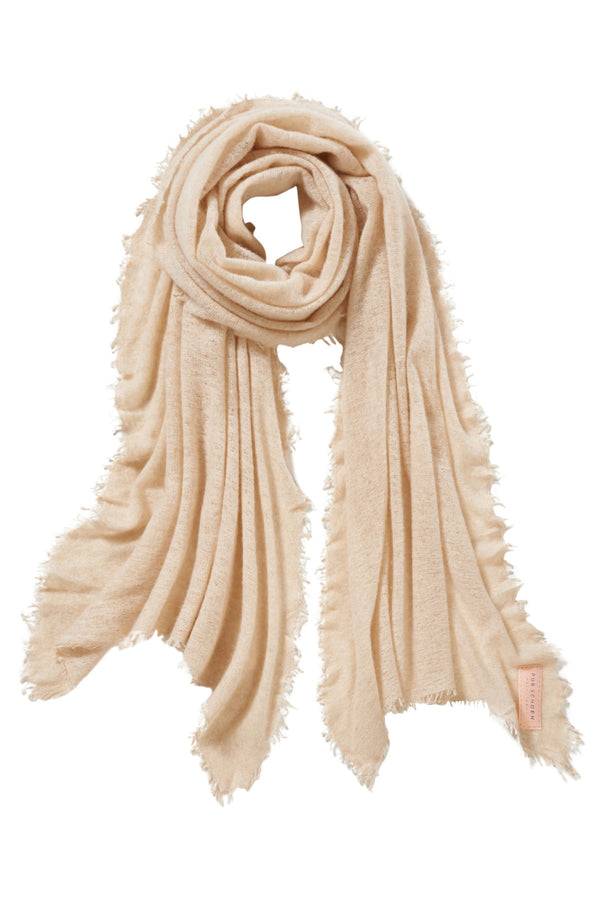 Pur Schoen Schal Hell Beige