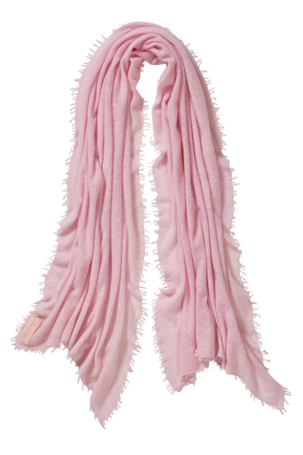 Pur Schoen Schal Hell Rose