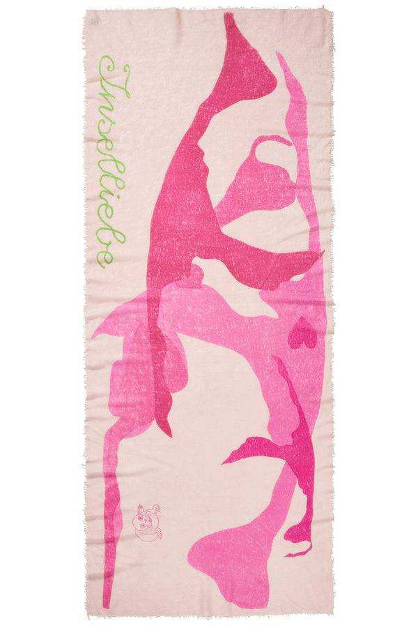Pur Schoen Schal Inselliebe Pink