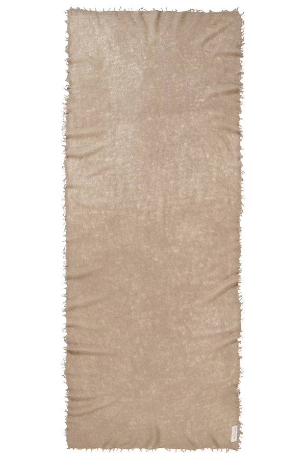 Pur Schoen Schal Kiesel