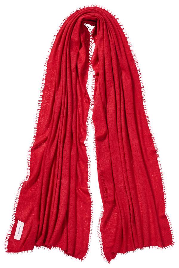 Pur Schoen Schal Lava Red