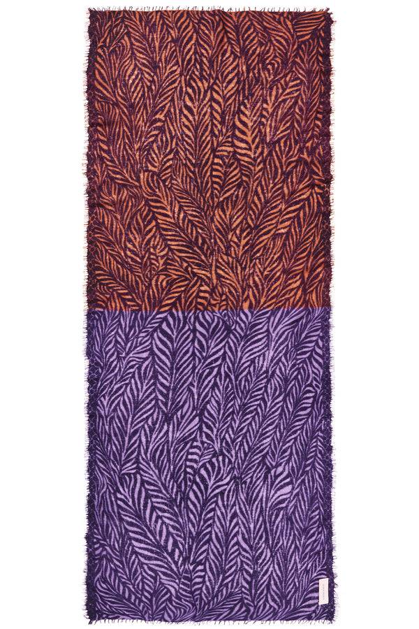 Pur Schoen Schal Leafgarden Multi Blackberry