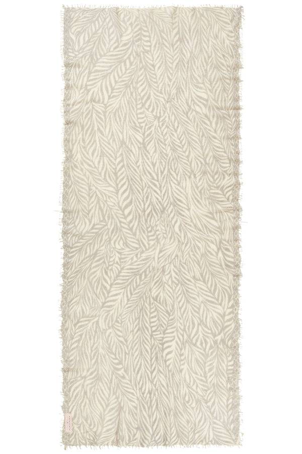 Pur Schoen Schal Leafgarden Stone II-natural