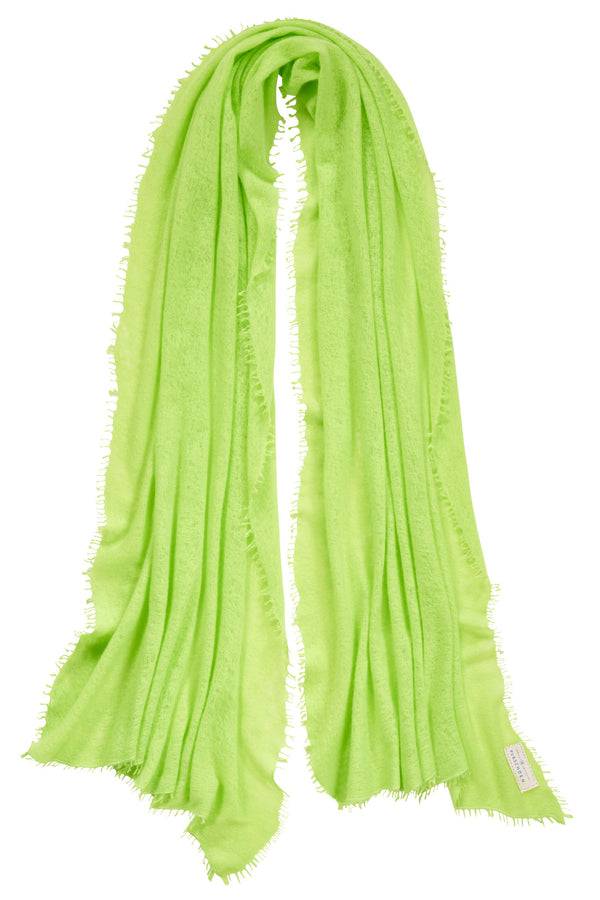 Pur Schoen Schal Lime