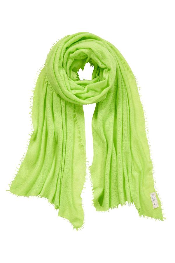 Pur Schoen Schal Lime