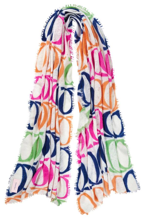 Pur Schoen Schal Logo-love BigO Multi 1