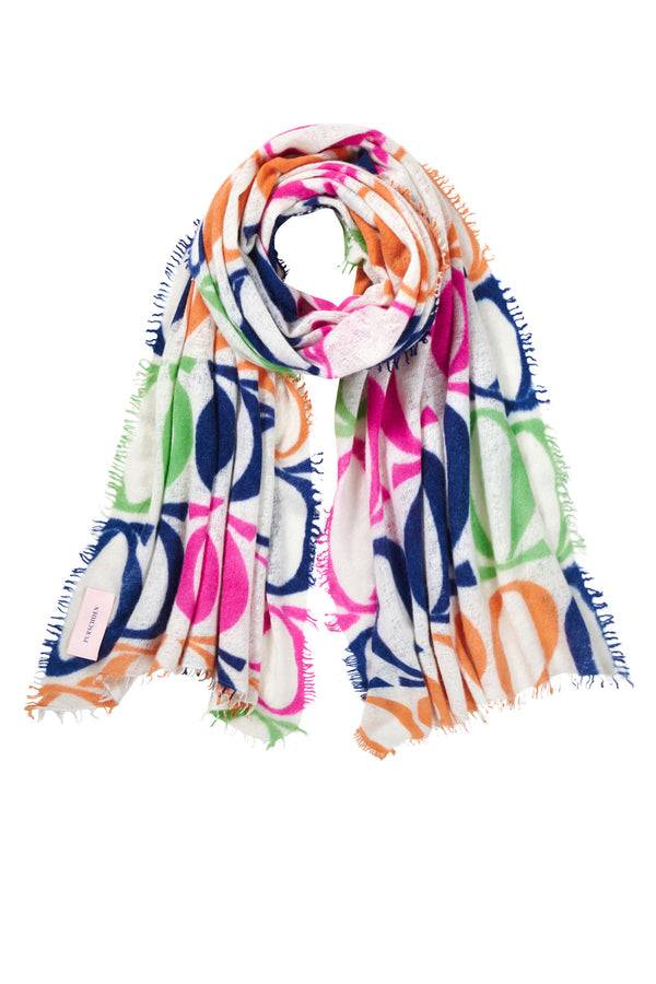 Pur Schoen Schal Logo-love BigO Multi 1