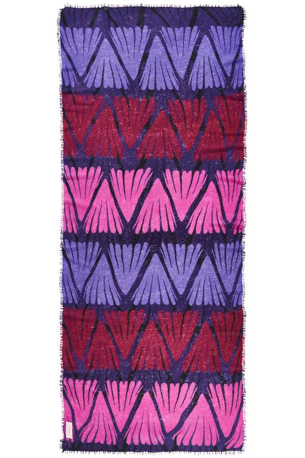 Pur Schoen Schal Maya Blackberry