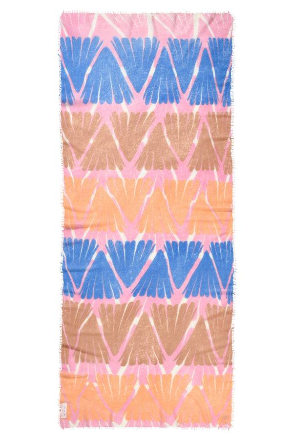 Pur Schoen Schal Maya Flamingo