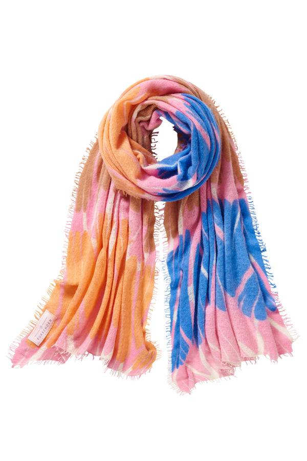 Pur Schoen Schal Maya Flamingo