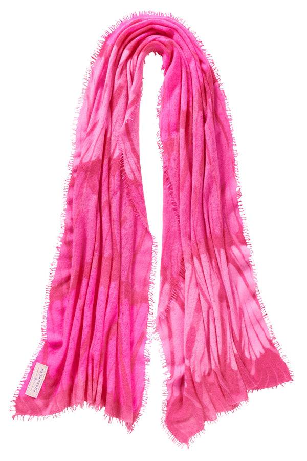 Pur Schoen Schal Maya Himbeere