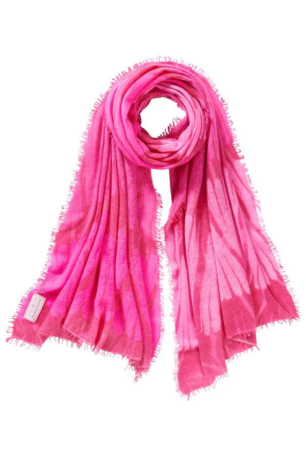 Pur Schoen Schal Maya Himbeere