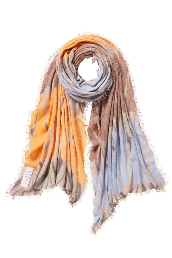 Pur Schoen Schal Maya Pfirsich