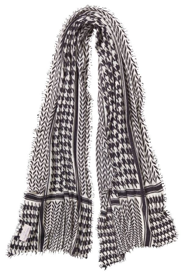 Pur Schoen Schal Milano Black-natural