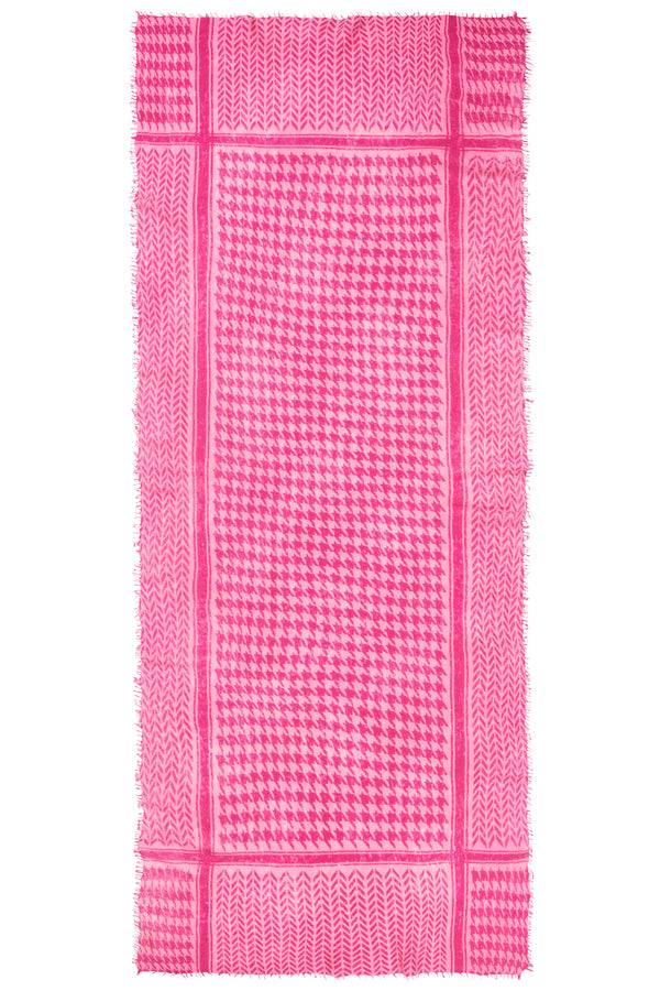 Pur Schoen Schal Milano Flamingo-neon Pink