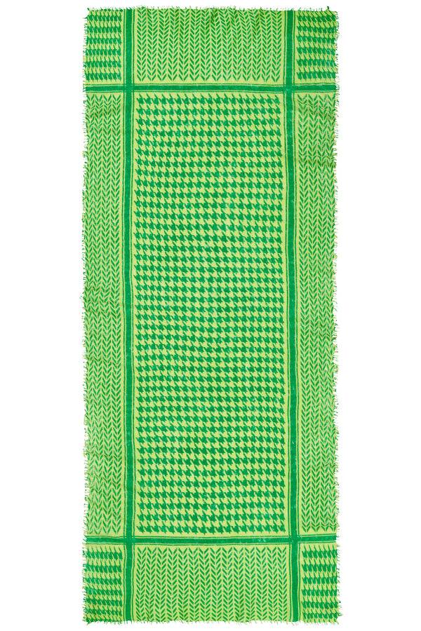 Pur Schoen Schal Milano Lime-limette