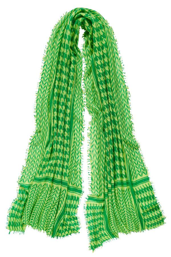 Pur Schoen Schal Milano Lime-limette