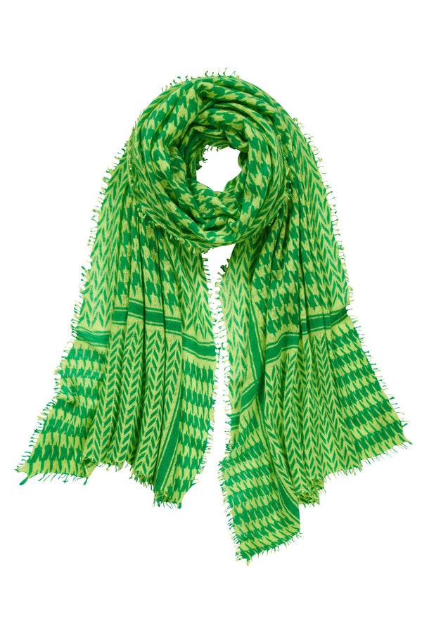 Pur Schoen Schal milano lime-limette