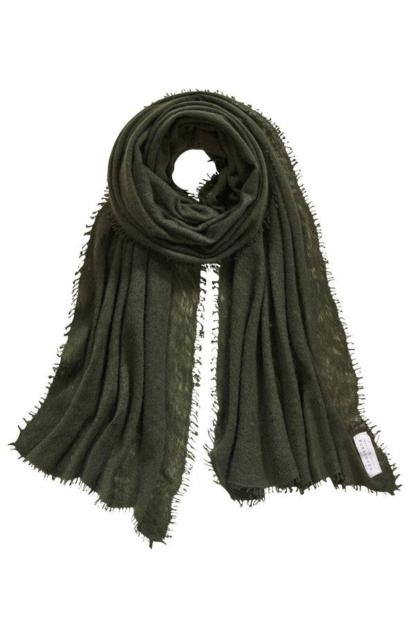 Pur Schoen Schal Military Dark