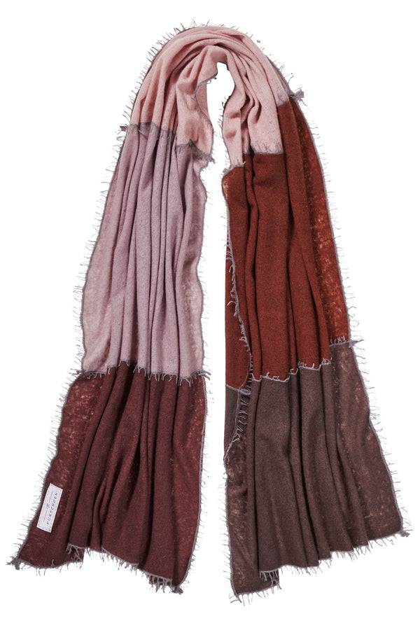 Pur Schoen Schal Miss Patch Chocolate