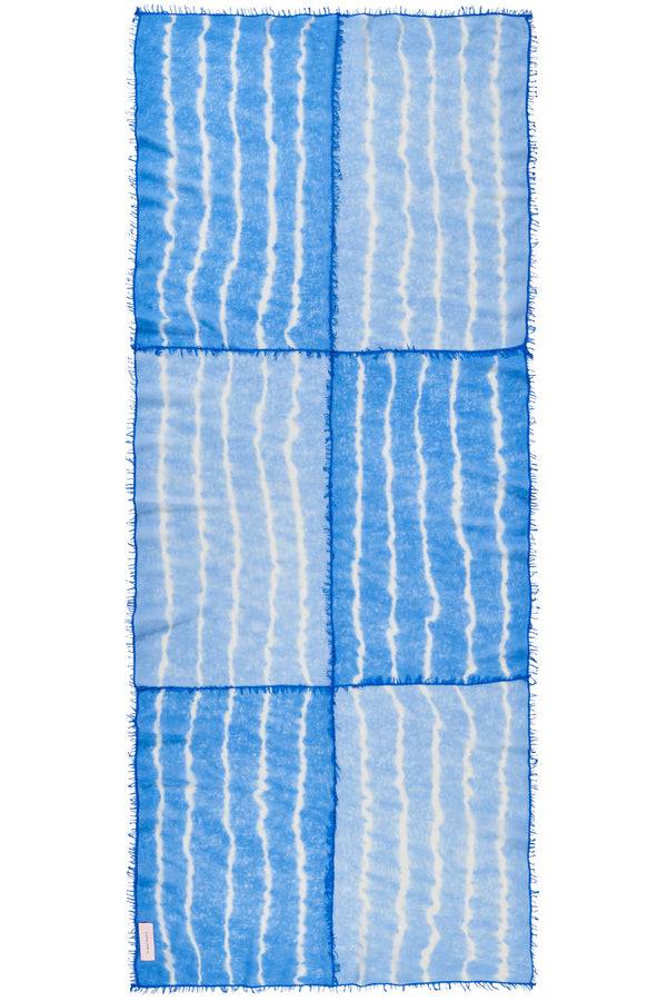 Pur Schoen Schal Miss Patch Java Sky Blue