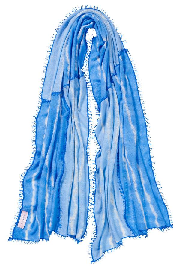 Pur Schoen Schal Miss Patch Java Sky Blue