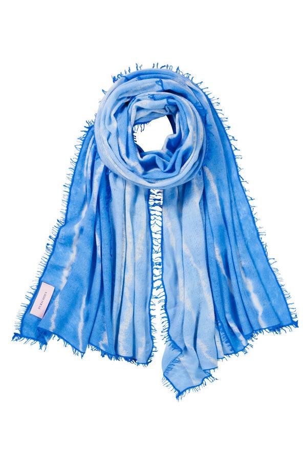 Pur Schoen Schal Miss Patch Java Sky Blue