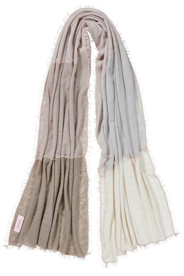 Pur Schoen Schal Miss Patch Kiesel