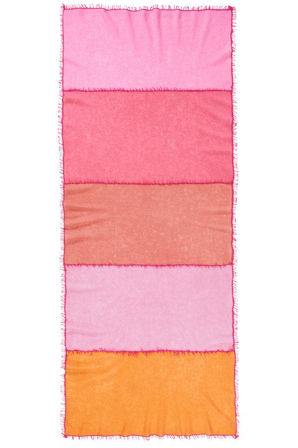 Pur Schoen Schal Miss Patch Papaya