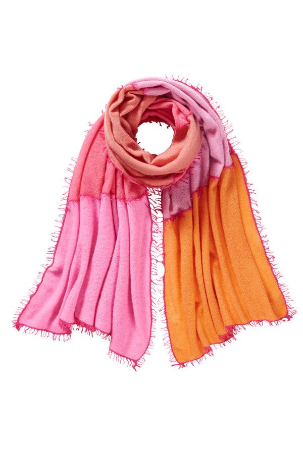 Pur Schoen Schal miss patch papaya