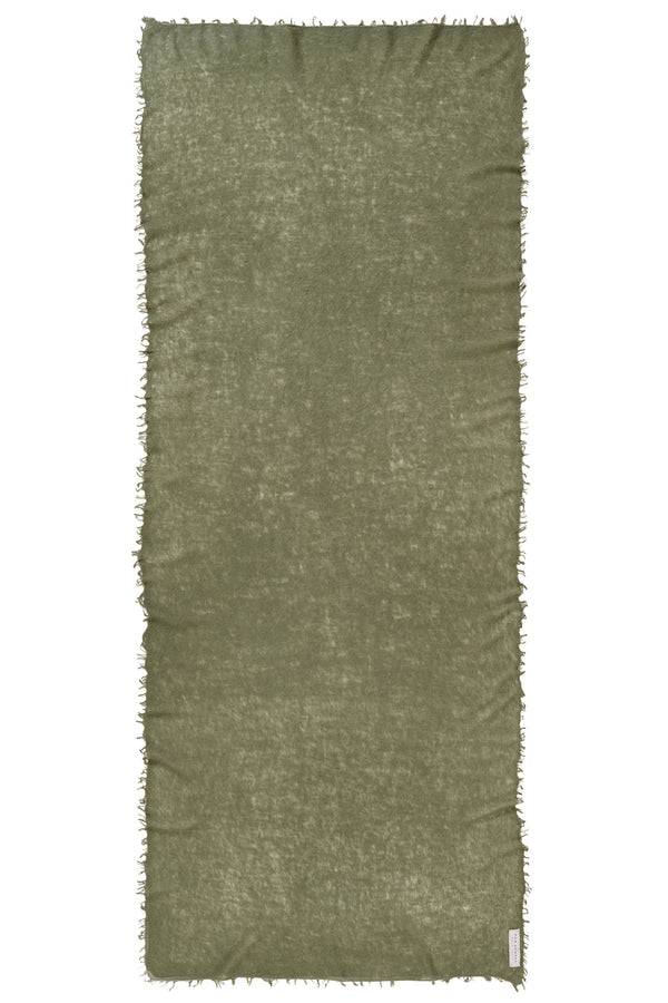 Pur Schoen Schal Moos