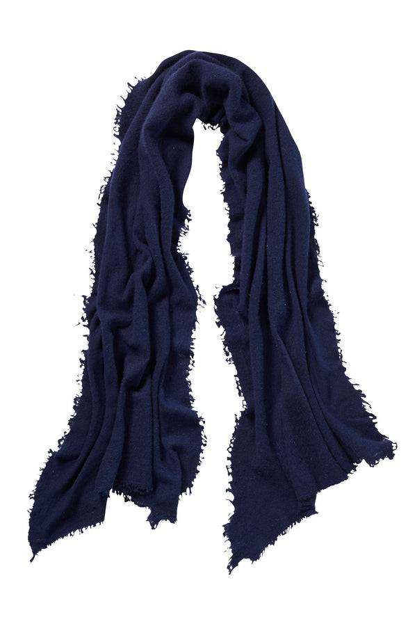 Pur Schoen Schal Navy Blue