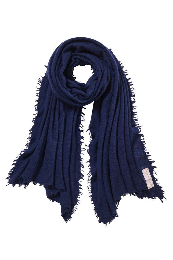 Pur Schoen Schal Navy Blue