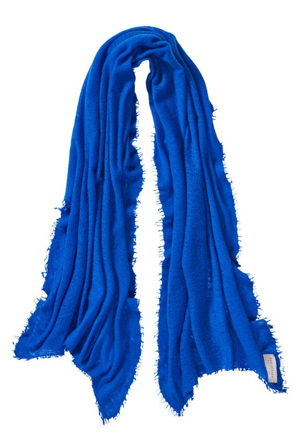 Pur Schoen Schal Neon Blau