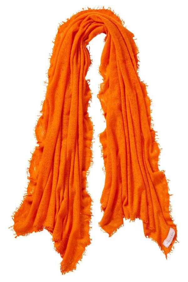 Pur Schoen Schal Neon Orange