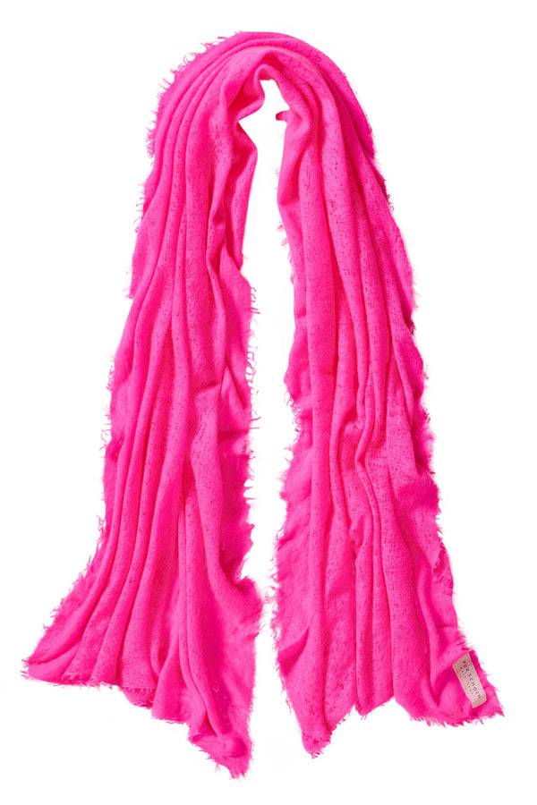 Pur Schoen Schal Neon Pink