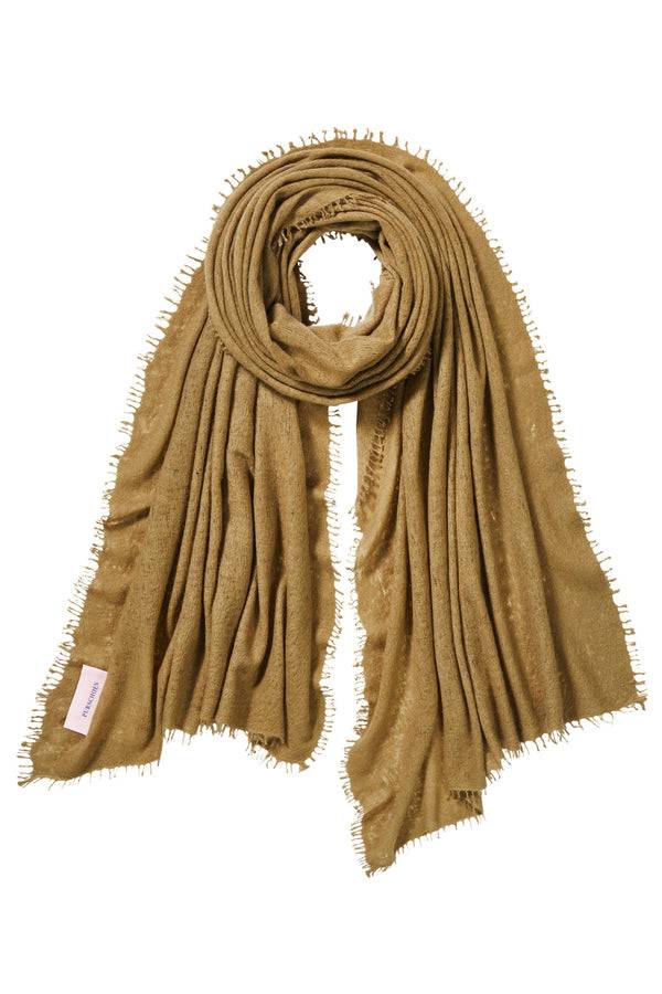 Pur Schoen Schal Oliv