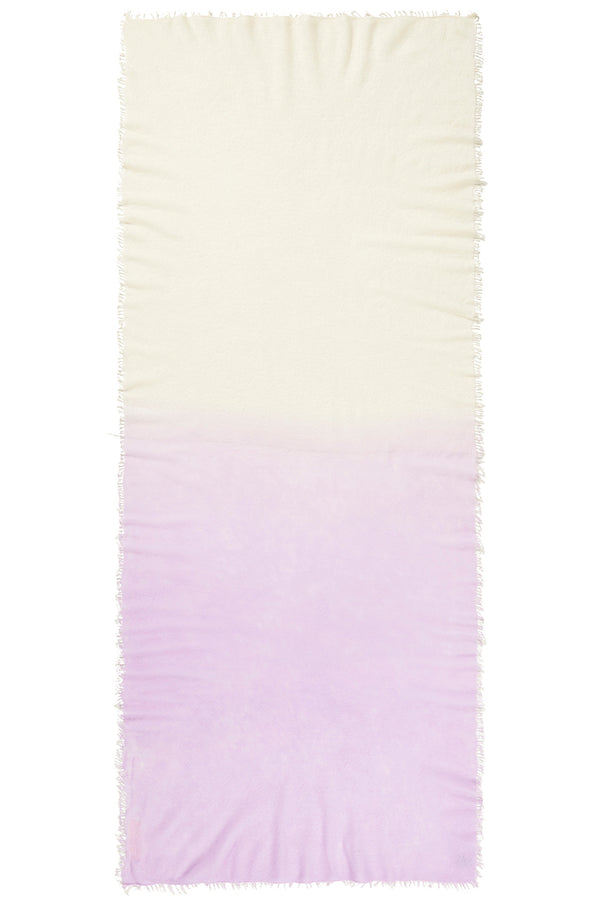 Pur Schoen Schal Ombre Flieder-natural