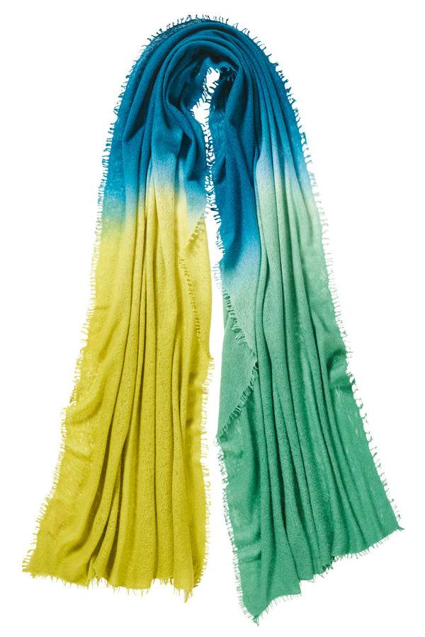 Pur Schoen Schal Ombre Hortensie