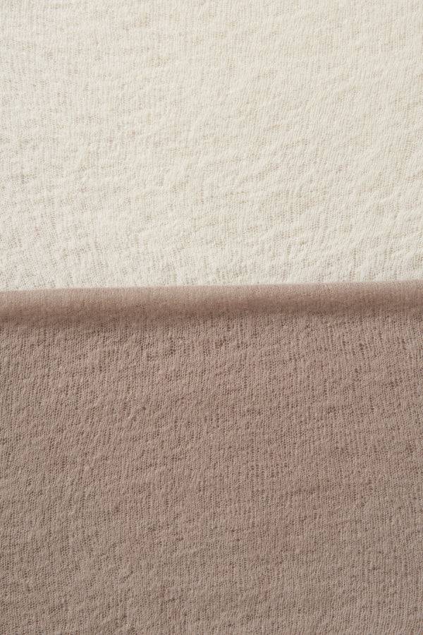 Pur Schoen Schal Ombre Nougat-natural