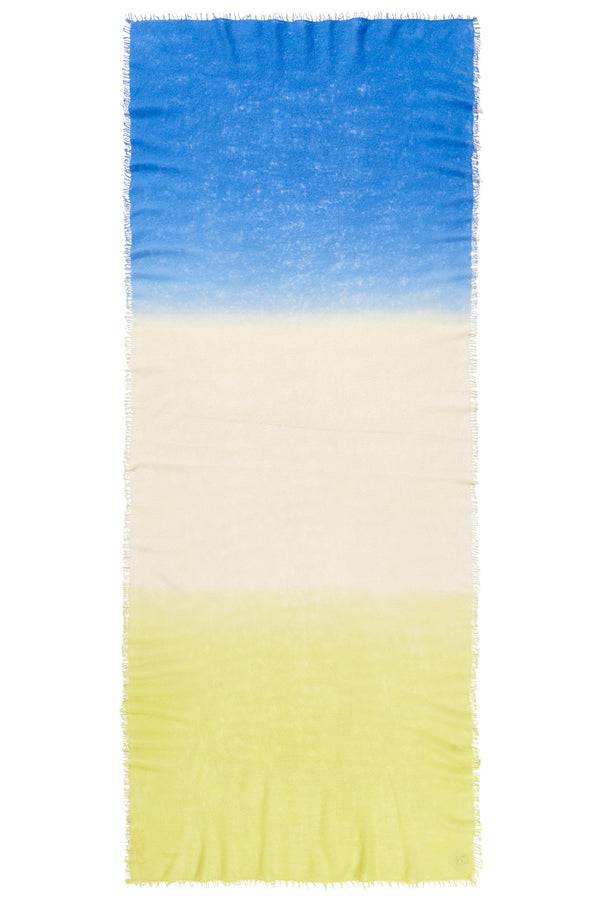 Pur Schoen Schal Ombre Stiefmütterchen