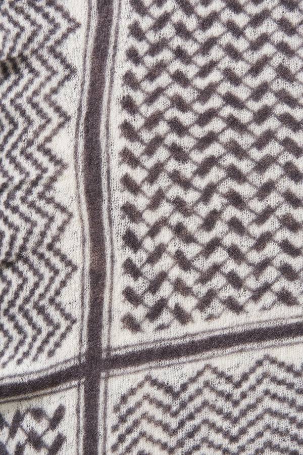 Pur Schoen Schal Pali Black-natural