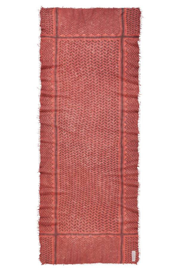 Pur Schoen Schal Pali Hummer-coffee